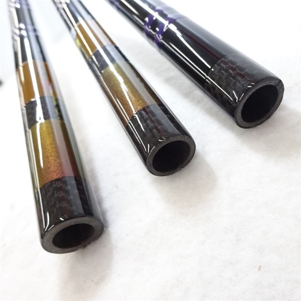 匠絆  小仕舞竿掛 別作段巻三本 Ｙパープル